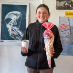 1e prijs voor Leonie - optimisten